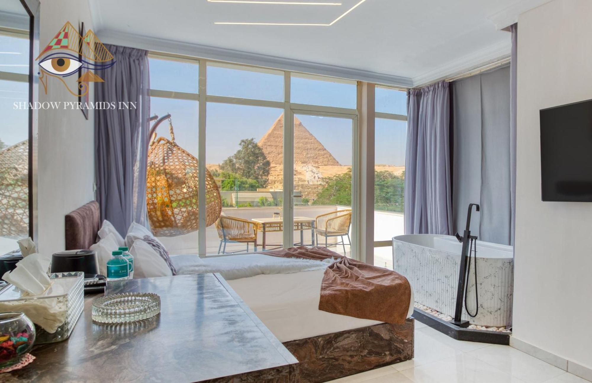 Shadow Pyramids Suites And Jacuzzi Kafrat al Jabal Экстерьер фото